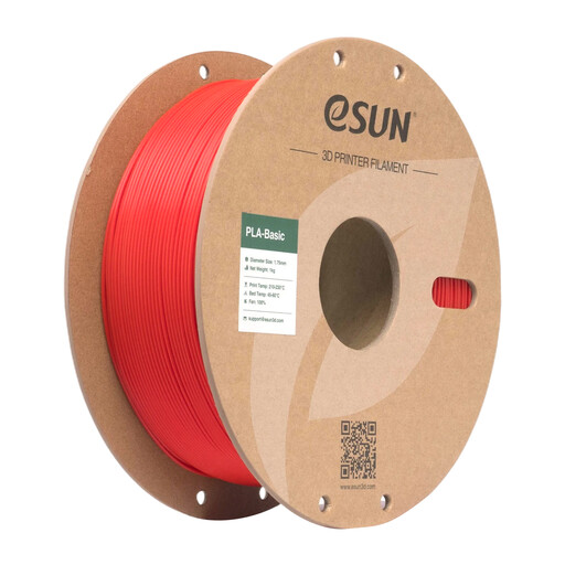 eSUN PLA-Basic 3D Printing Filament 1.75mm-RPG Red 1kg