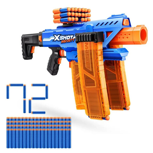 XSHOT Motorized Clip Mania Blaster