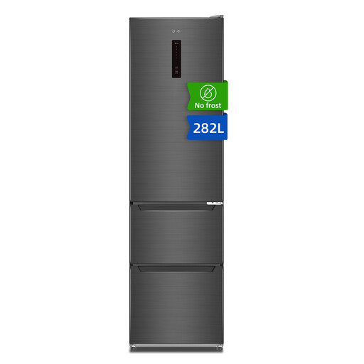 CHiQ CID282NEIBE 282L Réfrigérateur Combiné No Frost Noir
