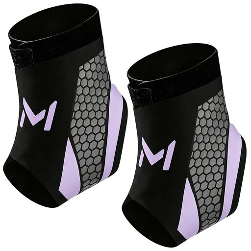 Set of 2 compression ankle supports