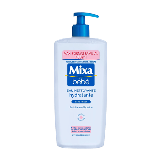 Mixa Baby Moisturising Cleansing Water 750ml