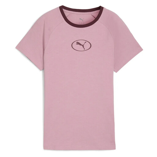 Puma Sport Graphic Tee in Poised Pink