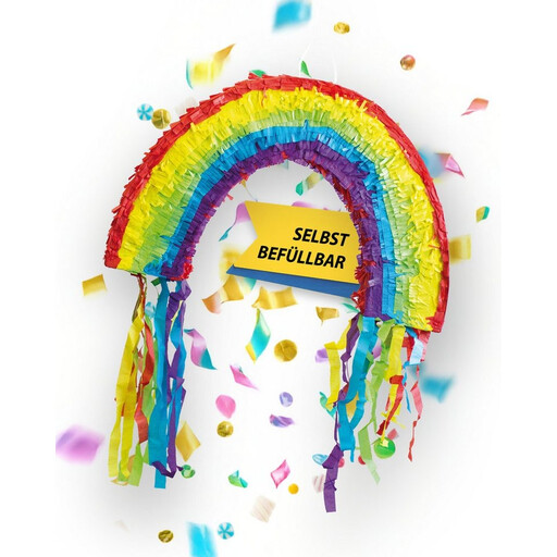 Party Factory Rainbow Pinata