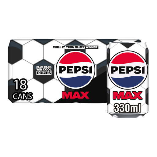 Pepsi Max 18 × 330ml cans