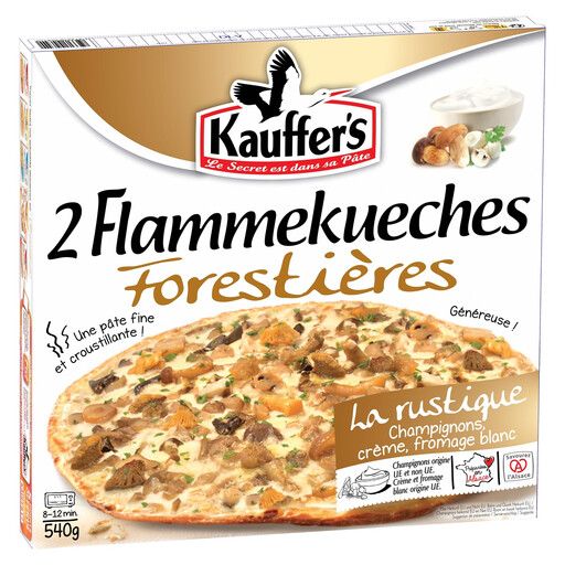 Tarte Flambée Forestière aux Champignons KAUFFER'S