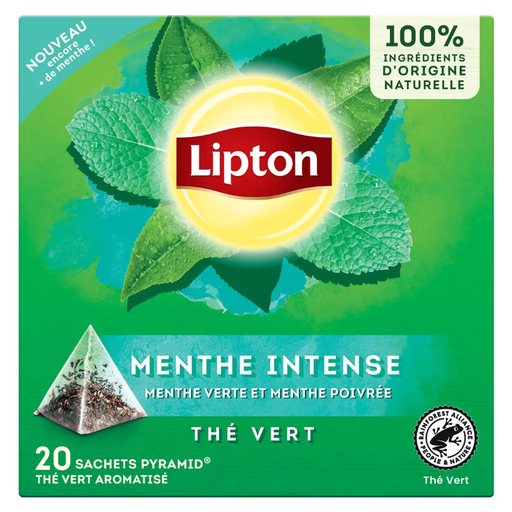 Lipton Green Tea with Intense Mint 20 Tea Bags