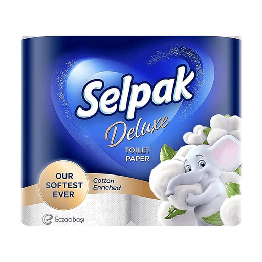 Selpak Toilet Paper 4 Roll 3ply deluxe