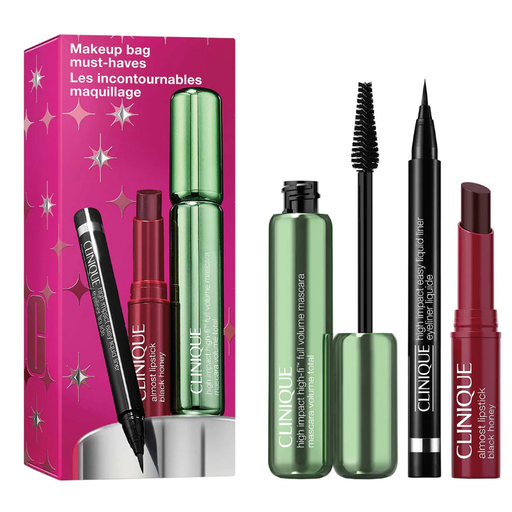 Clinique High Impact - Black Honey & High Impact Eye and Lip Makeup Gift Set