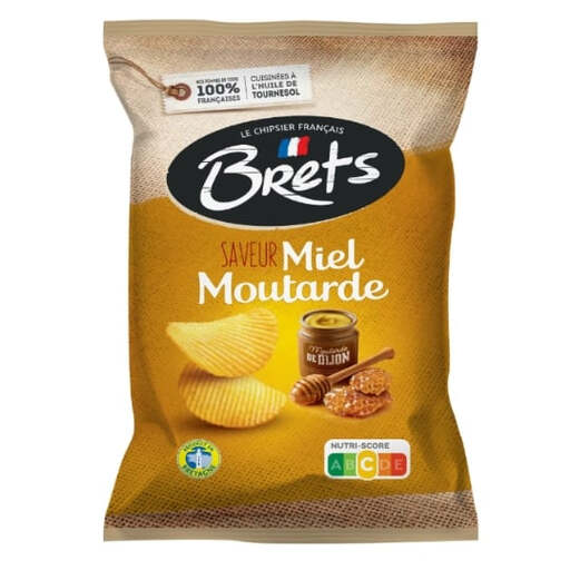 125 g packet of Bret’s honey and mustard-flavour crisps