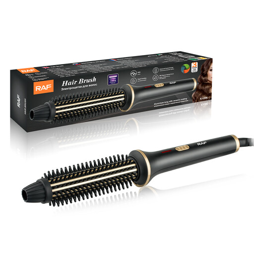 RAF 2-in-1 Hair Curler Brush 60W