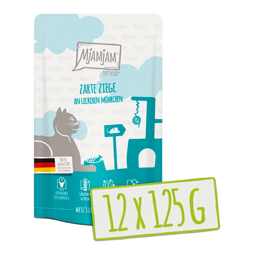 MjAMjAM Quetschie – Goat with Carrots
