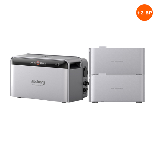 Jackery SolarVault 3 Pro Max AC Solar Storage + 2× BP2500 Expansion Batteries