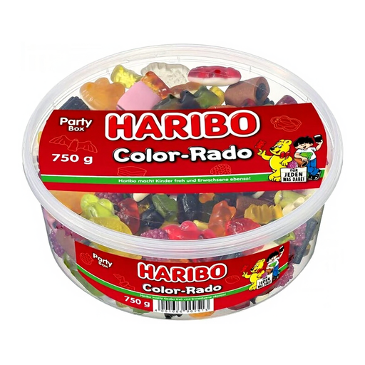 Haribo Color-Rado Party Candy Box 750g