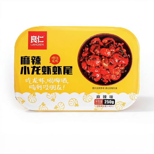 Liangren Frozen Seasoned Crayfish Tails (Spicy Flavoured) 250g