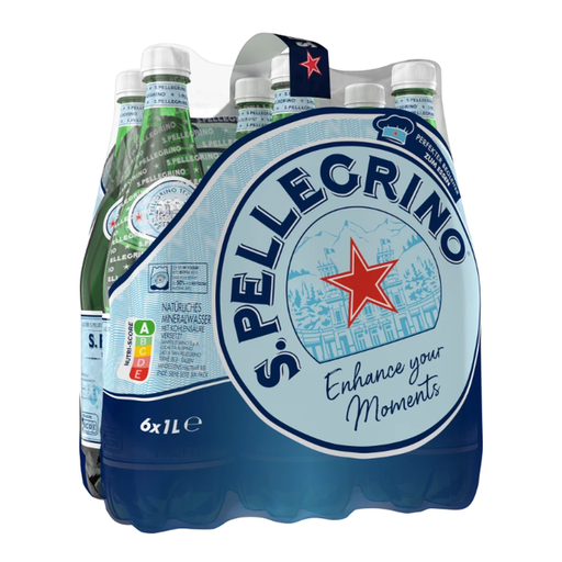 SAN PELLEGRINO Sparkling 6x1L