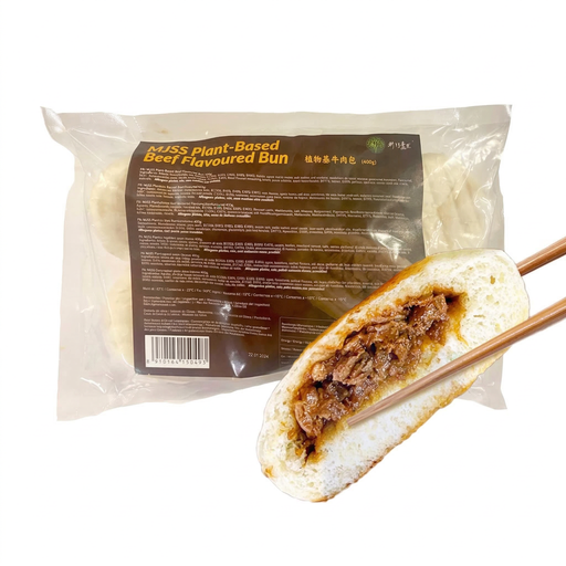 Miaojie Shengsheng Vegan Pan-Fried Buns, Beef Flavour