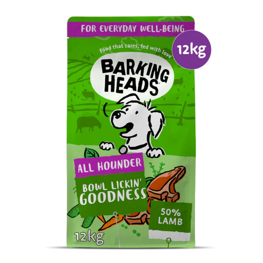 Barking Heads All Hounder Bwl Lckn Gdnss Lamb 12kg