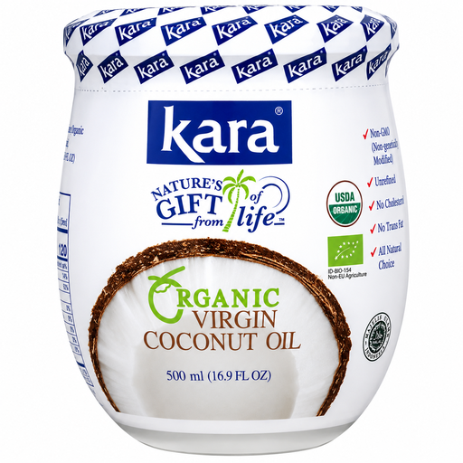 Kara Organic Coconut Oil Extra Virgin 500ml