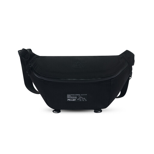 PELLIOT Daily Waist Pack Unisex Outdoor Sports Hands-Free Convenient – Timeless & Versatile, Black