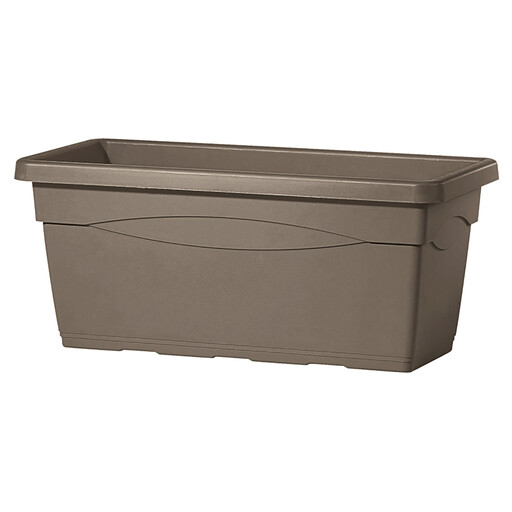 Bac à fleurs DEROMA Muret Day R Camel 80 cm