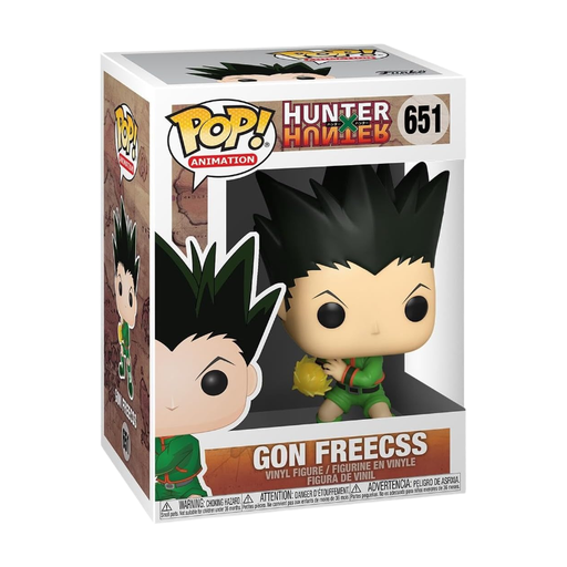 FUNKO Pop! Animation Hunter X Hunter Collectible Vinyl Figure Gon Freecs #651