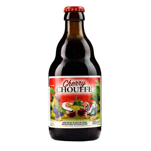 CHOUFFE Cherry, Bière aromatisée à la cerise, 8% vol., 33cl