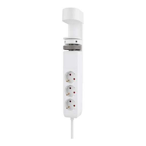 Neomounts DS22-840WH6 Desk Power Strip with Clamp
