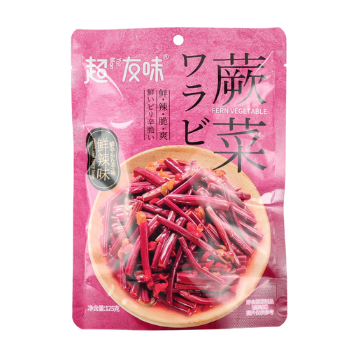 Chaoyouwei Fern Vegetable Fresh and Spicy Flavor 125g