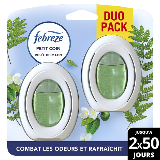 Febreze Small Spaces Continuous Air Freshener Morning Dew