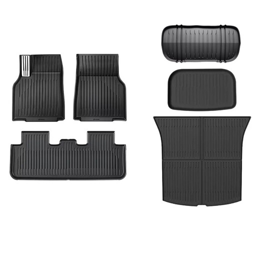 YZ 6 PCS Floor Mats for Tesla Model Y Juniper 2025-2026 Premium & Performance