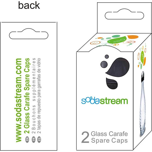 SodaStream 黑色塑料瓶盖