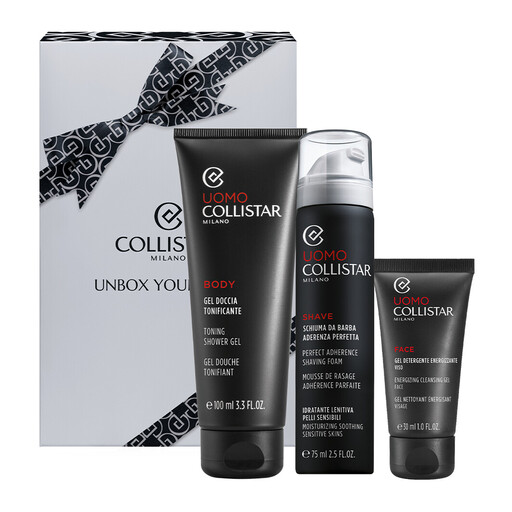 XMAS25 Men's Shave Foam + Energ Clns Gel + Mini Ton Shower Gel