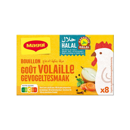 Maggi Bouillonblokjes Kip 8x9g (halal)