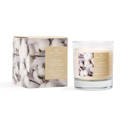 Wax Lyrical Candle Clean Cotton 586g