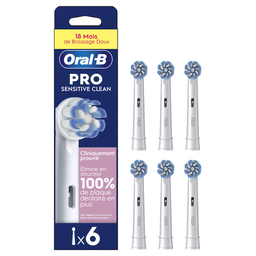 Oral-B Sensitive Brush Heads x6