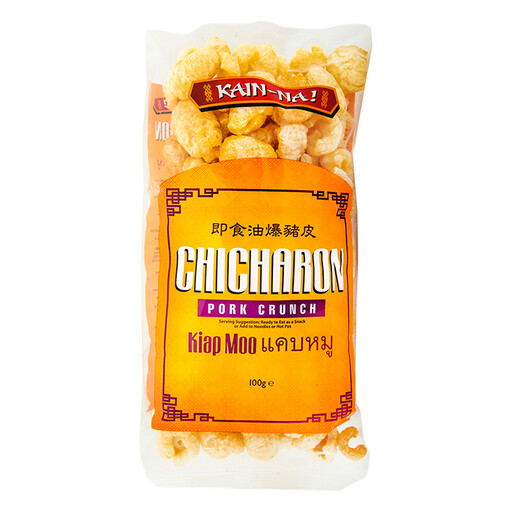 Kain-Na Chicharon/Kiap Moo/Pork Crunch 100g pack