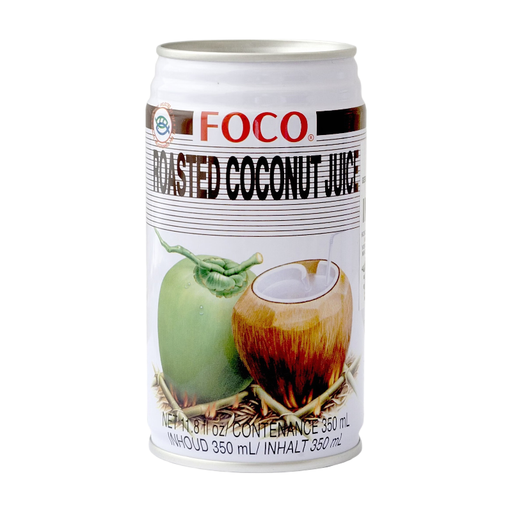 FOCO 烘烤风味含果肉椰汁 350 毫升
