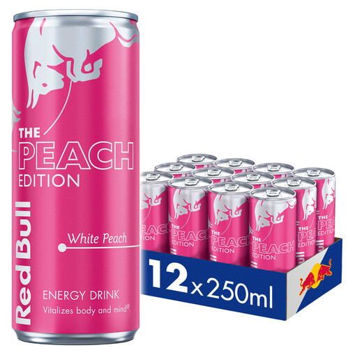 Red Bull Summer Edition White Peach 12x250ml