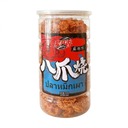 BEIERXIANG Octopus Crispy Cracker Spicy Flavour
