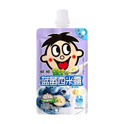 WANT WANT Vittorio Jelly Drink Blueberry Sago