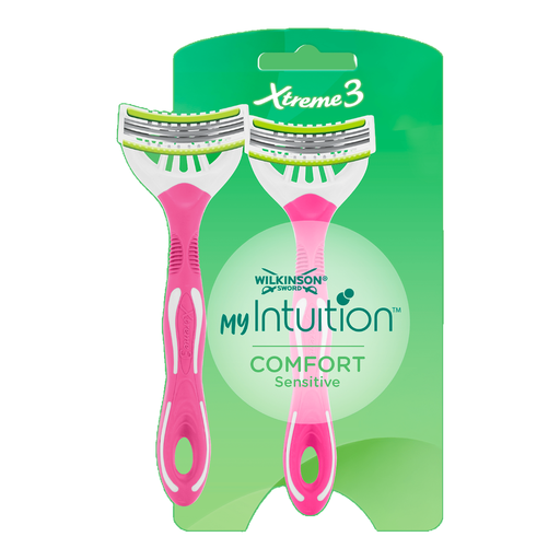 Wilkinson Sword Intuition Xtreme 3 Comfort Sensitive Disposable Razors for WoMen x8
