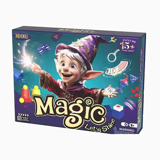 MOFARI Magic Kit for Kids, 8 Props 15 Tricks