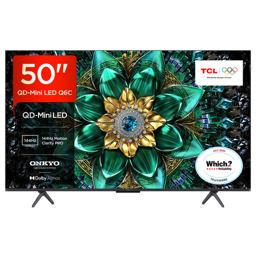 TCL 50Q6C QD-Mini LED 4K HDR Smart Google TV
