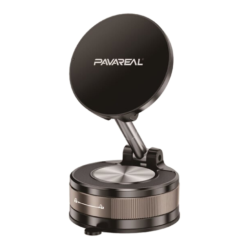 PAVAREAL T13 360-Degree rotating suction cup magnetic stand Black