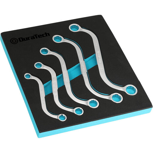 DURATECH S-Type double ring spanner set