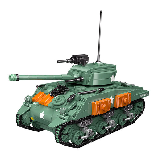 CAYI M4 Sherman Medium Tank building set