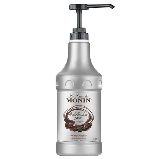 Bottle of MONIN Dark Chocolate Sauce 1.89 L