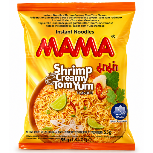 Mama Instant Noodles Shrimp Creamy