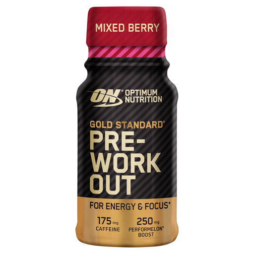 Optimum Nutrition Gold Standard Pre-Workout Shot in Mixed Berry smaak