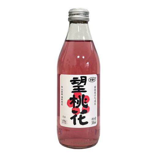 Hope Water 望桃花 白桃味果汁气泡水 300ml